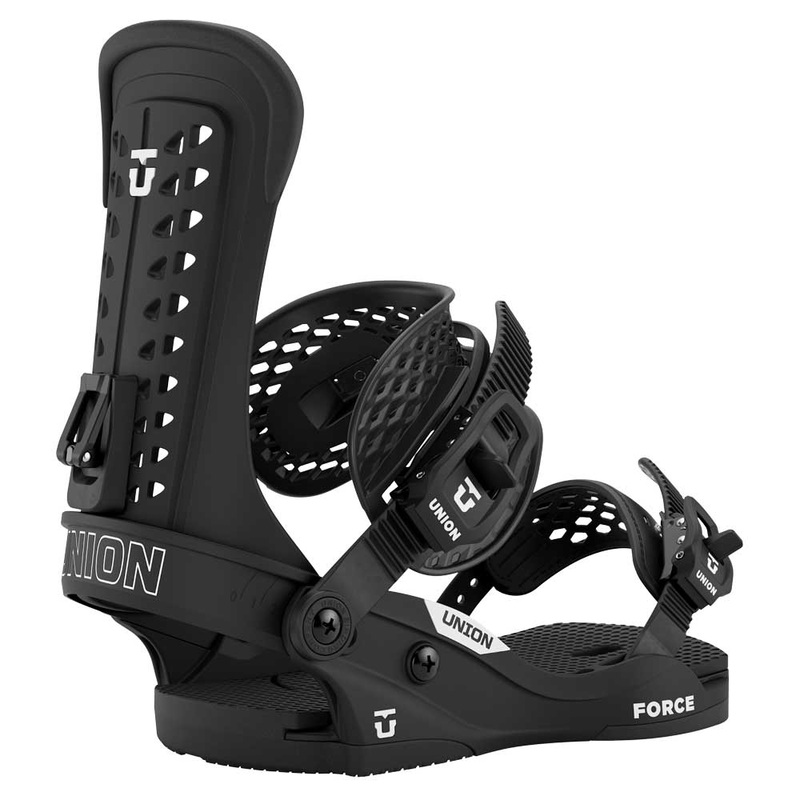 Union Men’s Force Classic Snowboard Bindings – 2026 Medium Black