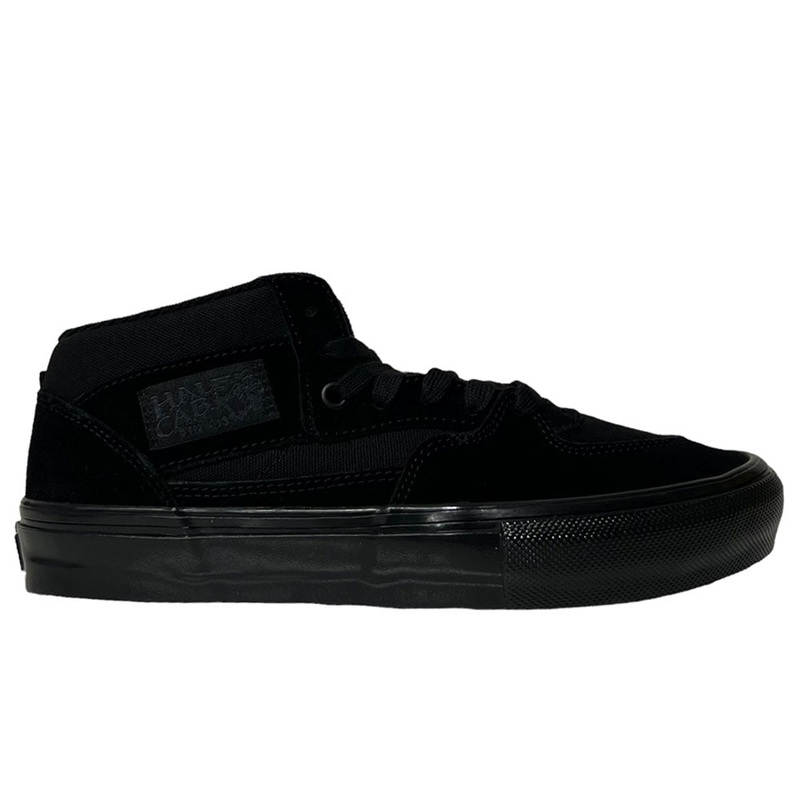 VN0A5FCDBKA Suede Black Half Cab Vans Skate Shoes 6
