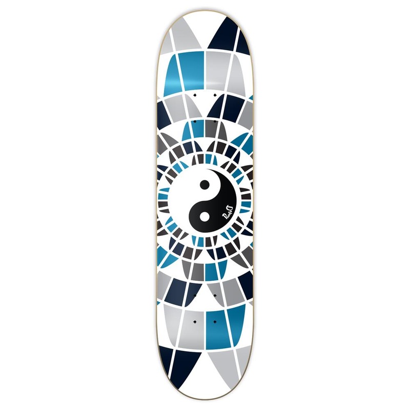 Yocaher Graphic Skateboard Deck – Ying Yang 7.5″