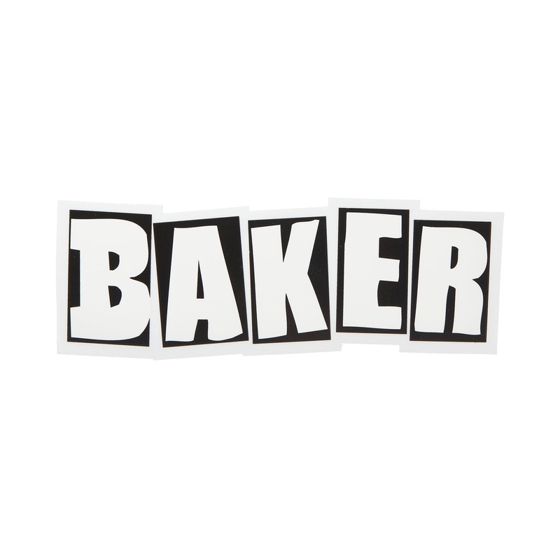 Baker Brand Logo Sticker (5″ x 1.75″)