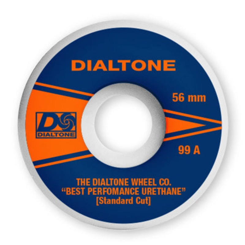 Dial Tone Atlantic Standard Cut 99A Wheels White/ Blue/ Orange 56mm