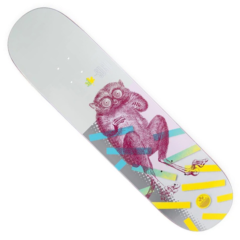 Habitat Mark Suciu Anima Mundi Glow Deck White 8.5 x 32.25 WB:14.25