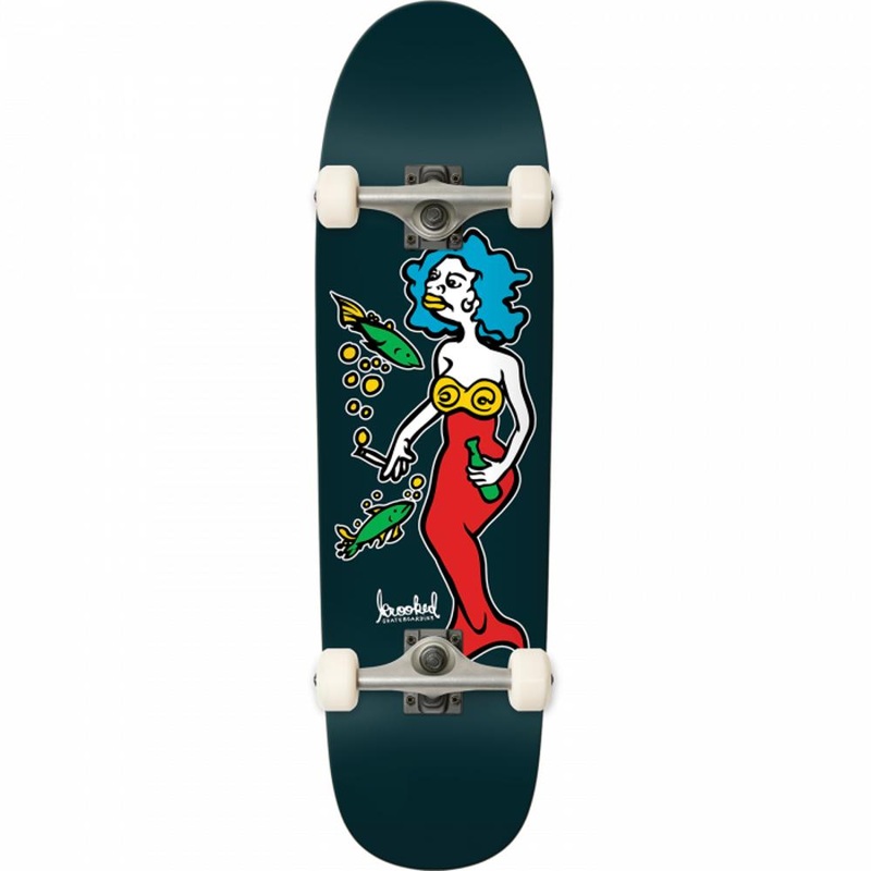Krooked Mermaid Shaped 8.88″ Skateboard