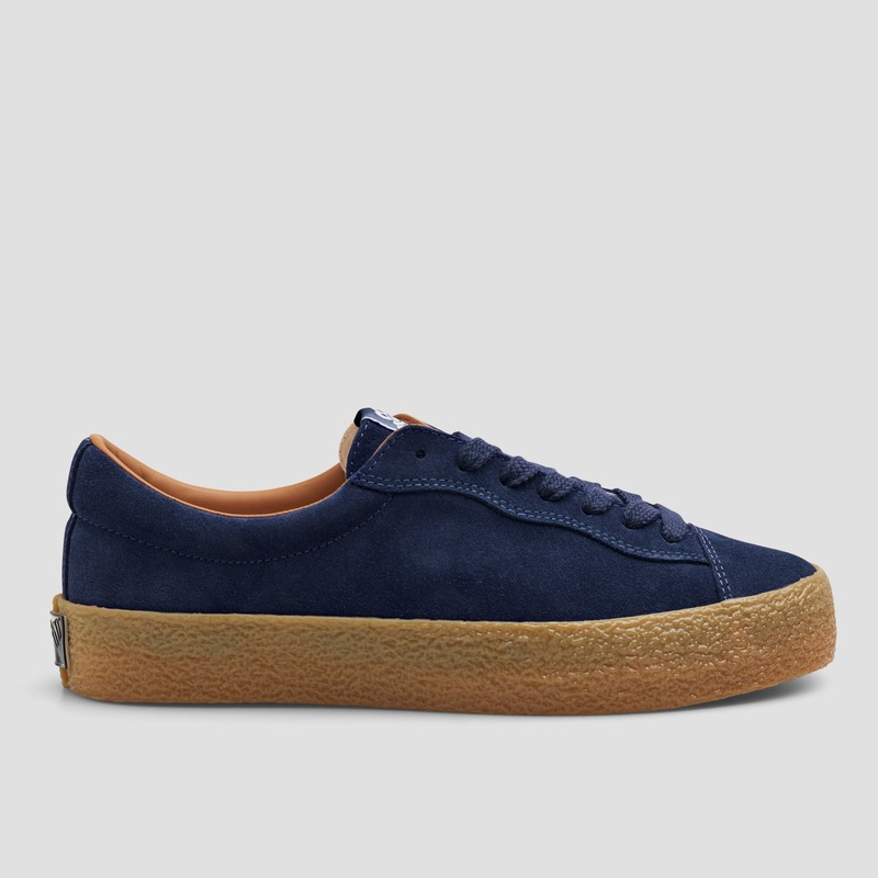Last Resort AB VM002 Suede LO Skate Shoes Navy / Gum UK4