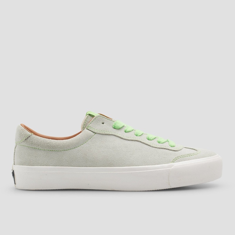 Last Resort AB VM004 Milic Suede Skate Shoes Green Tint / White UK3