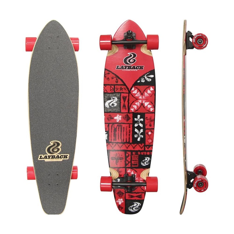 Layback Tavi 40″Kicktail Longboard Complete Complete