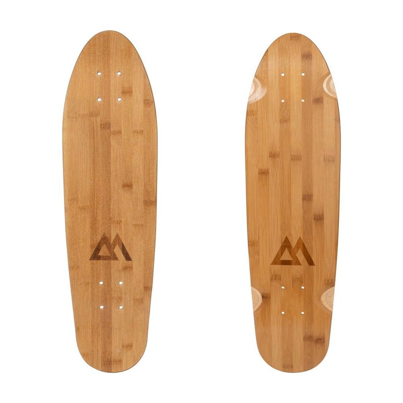 Magneto Bamboo 27.5″ Mini Cruiser Longboard Deck Deck