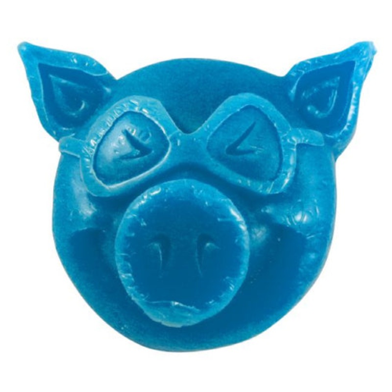 Pig Head Skate Wax Blue