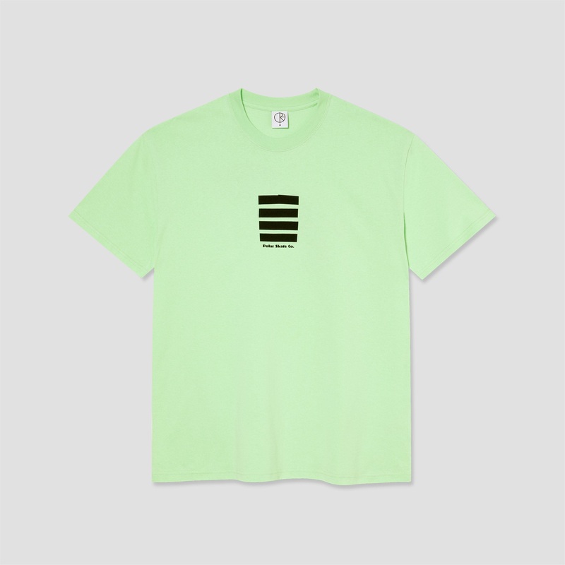 Polar Tape and Panther T-Shirt Mint Green X-Small