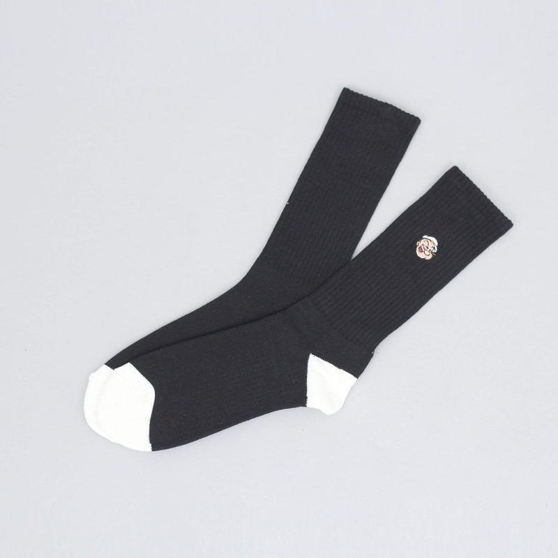Pop Trading Pop Eye Sport Socks Black