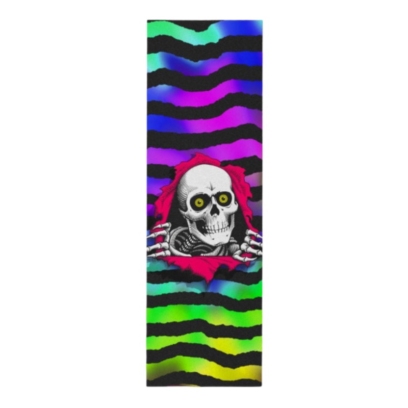 Powell Peralta Grip Tape Sheet 10.5 x 33 Ripper Tie-dye (White) 10.5″x33″