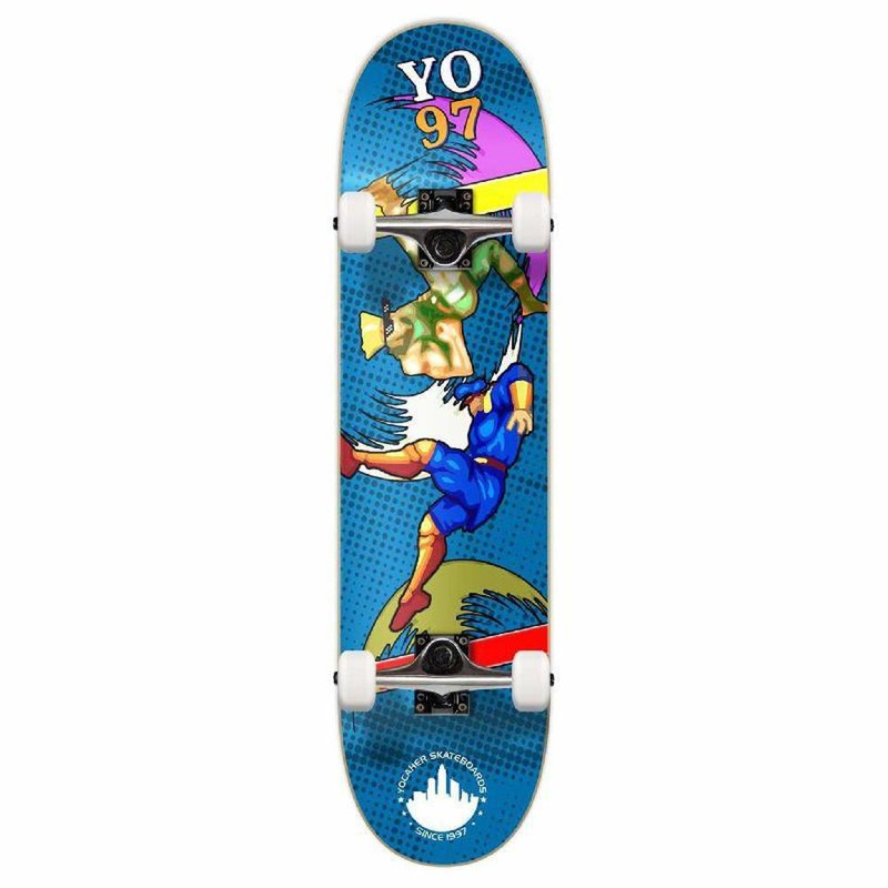 Punked Graphic Complete Skateboard – Retro Series – Bralwer Complete