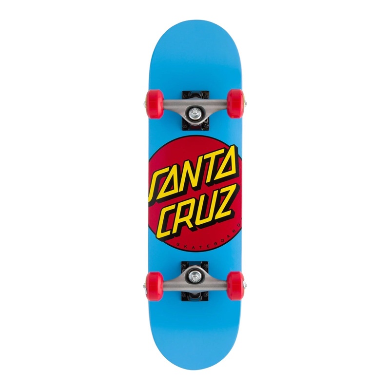 Santa Cruz Complete Skateboard 7.25in Super Micro Classic Dot 7.25