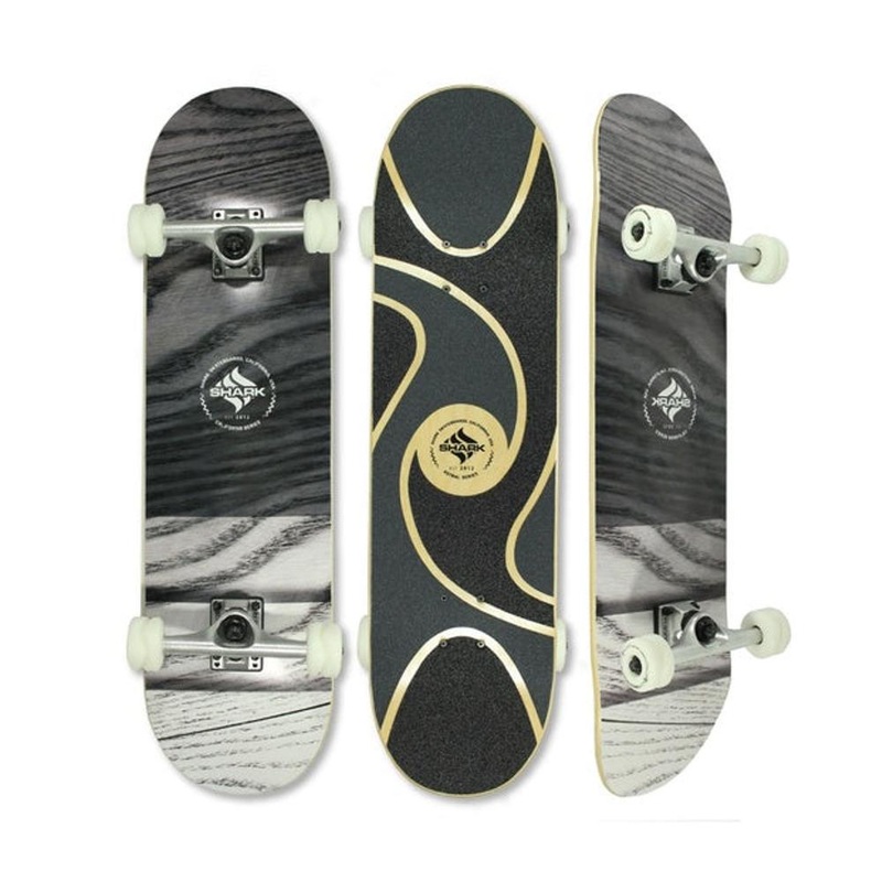 Shark Wheel Blurred Lines Street 8.125″ Skateboard Complete