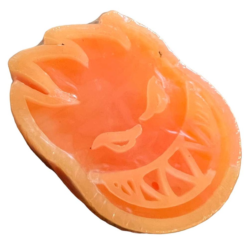 Skateboarding Swirl Curb Wax Spitfire Wheels Swirl Orange Pink