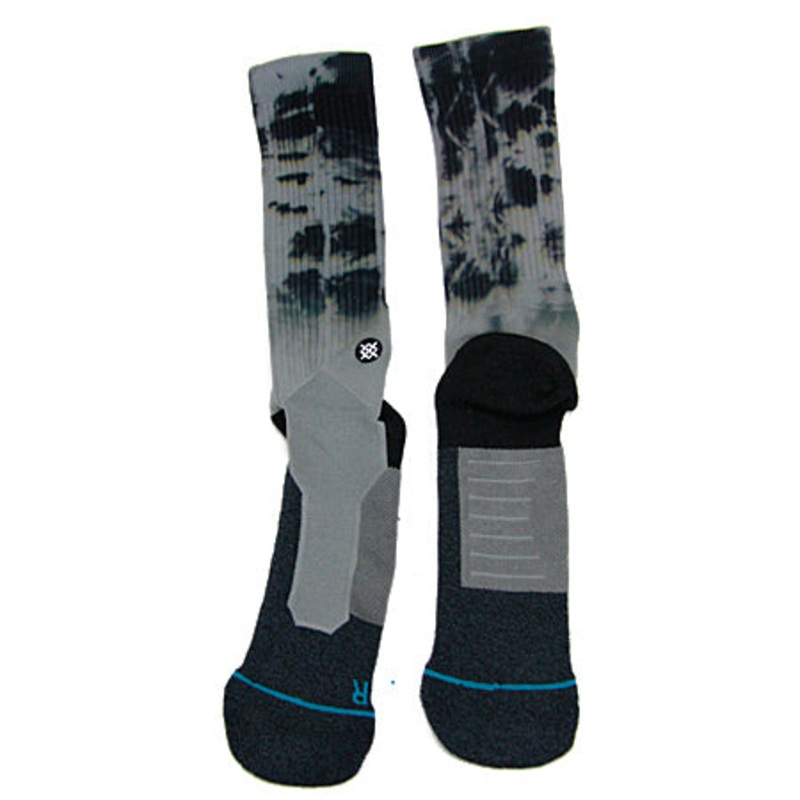 Stance Asphalt Crew Socks Gray Large