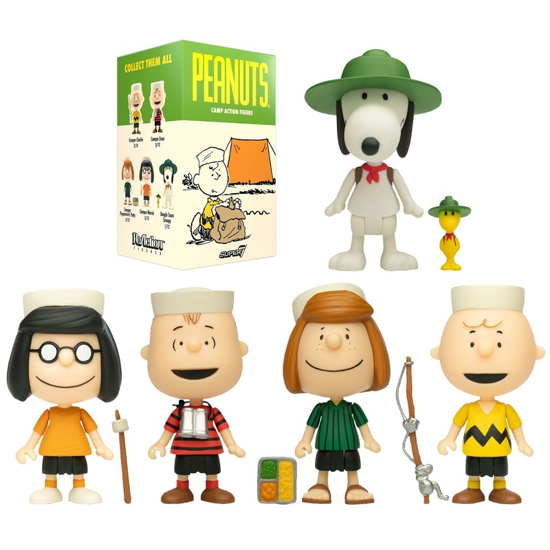 Super7 x Peanuts – Camp – Individual Blind Box Toy