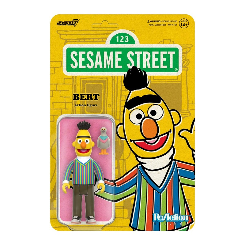 Super7 x SESAME STREET – BERT ReAction Figure