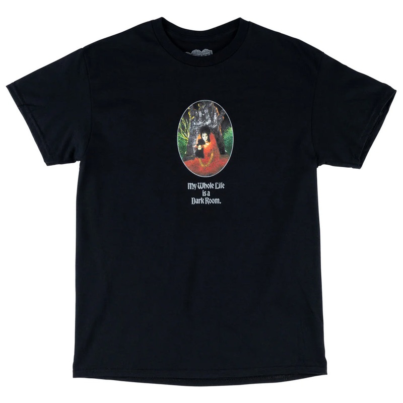 Welcome Skateboards Beetlejuice Dark Room T Shirt Black Medium