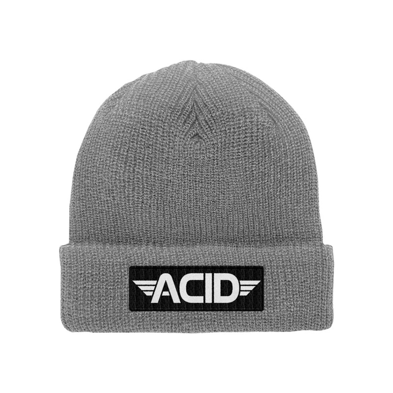 Acid Chemical Co. Bar Beanie Grey