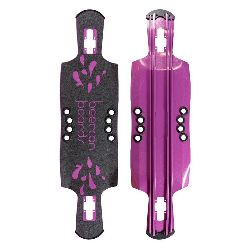 Beercan Purple 40″ Kegger Drop Through Deck Deck