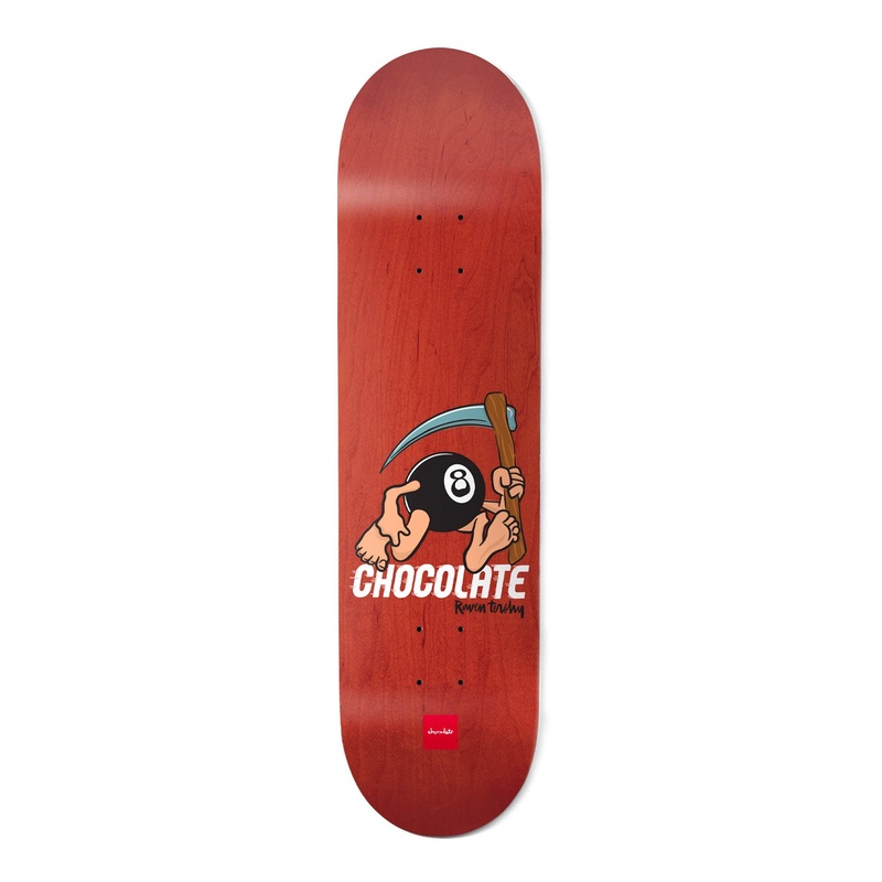 Chocolate aven Tershy Eightballer One Off Red – 8.5″