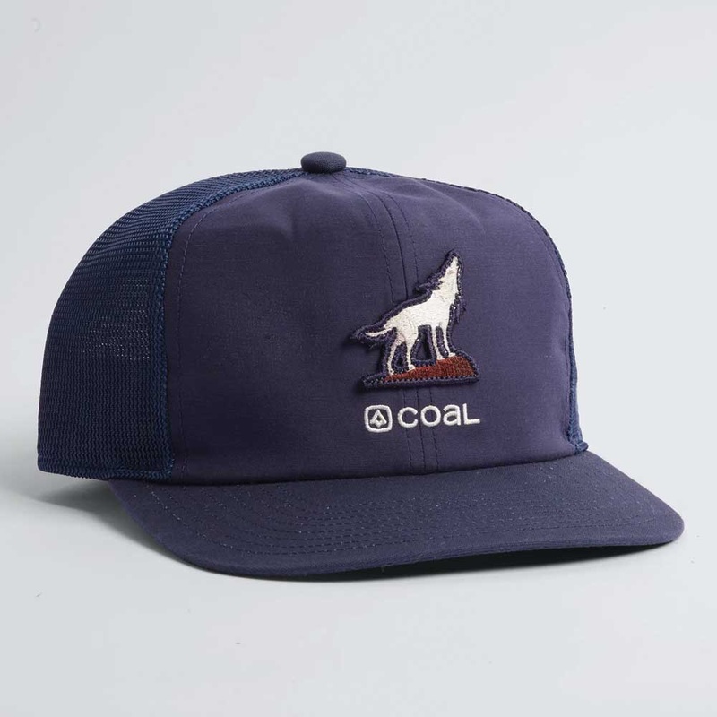 Coal Zephyr Classic Trucker Cap Black
