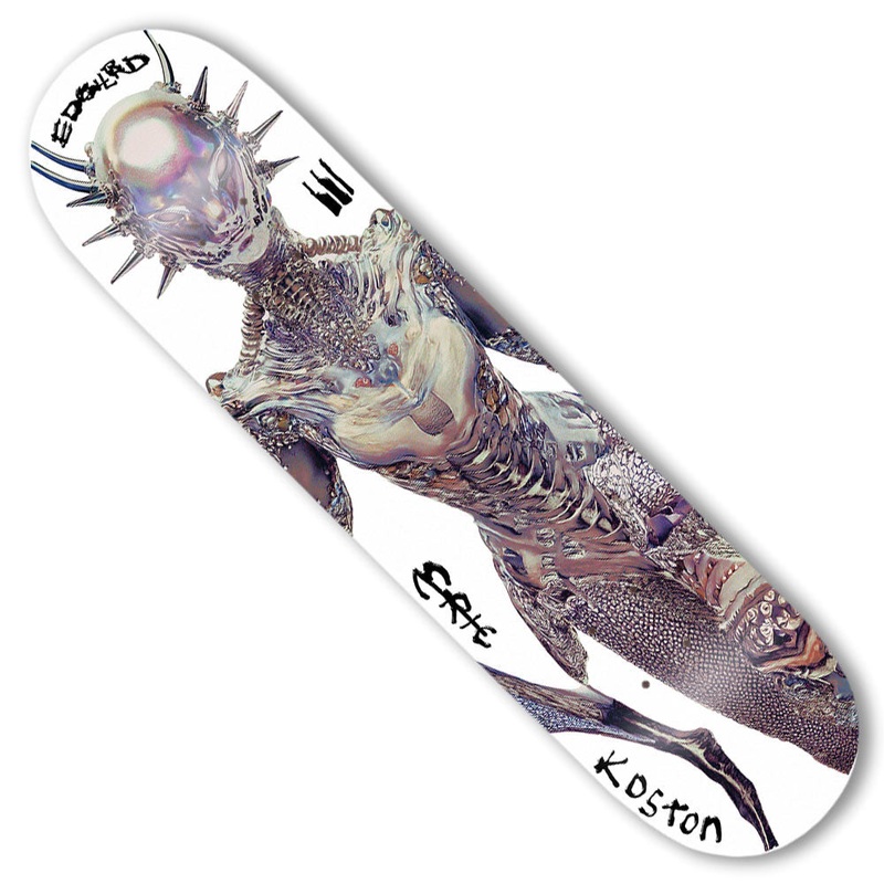 Eric Koston Flexrx EDGLRD Deck 8.38×32.1 Skateboard Multicolor