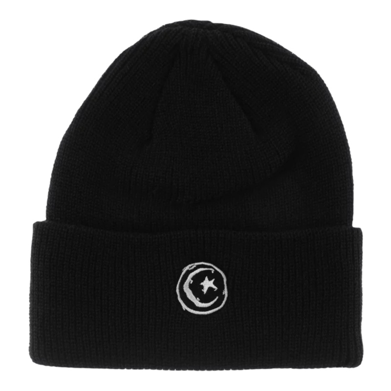 Foundation Star and Moon Beanie Black OS