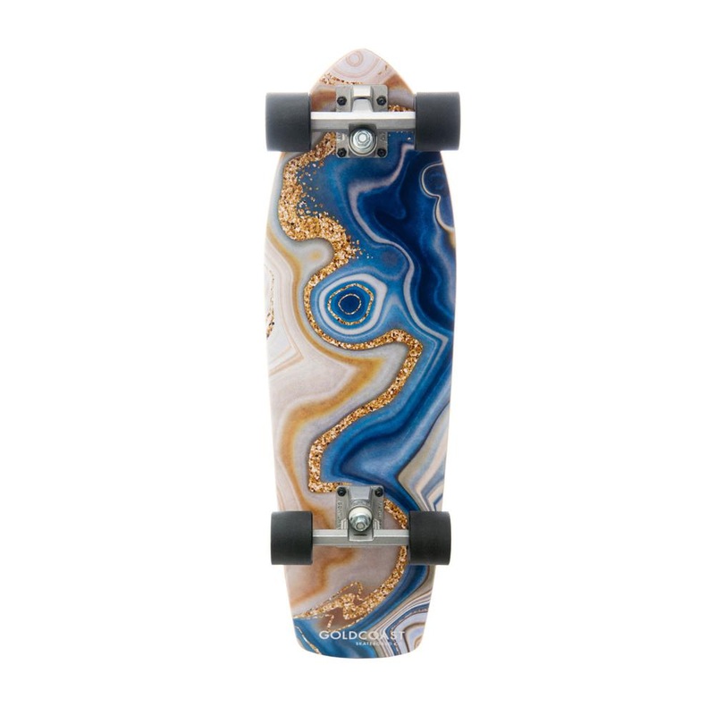 GoldCoast Geode 28″ Cruiser Longboard Skateboard Complete