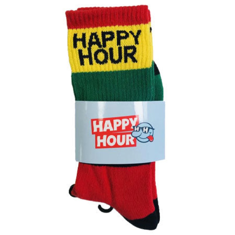 Happy Hour Eyewear Mucho Relaxo Socks Rasta One size fits all