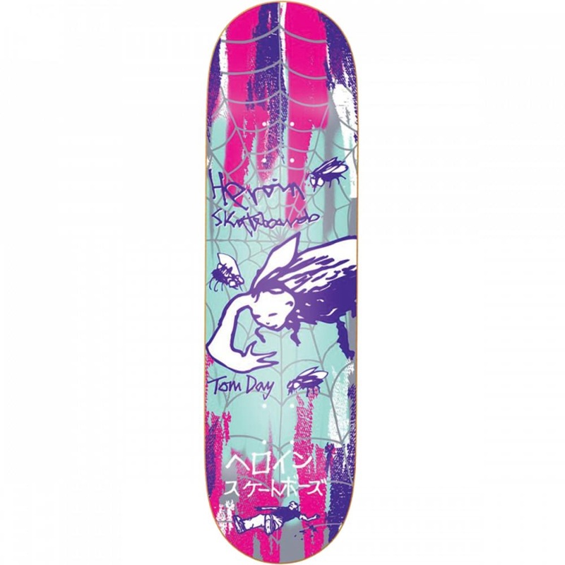 Heroin Day Flies 8.5″ Skateboard Deck