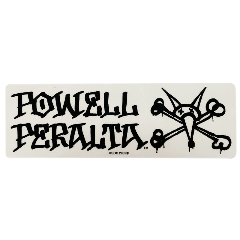 Powell Peralta Valo Rat Sticker – Black / Clear