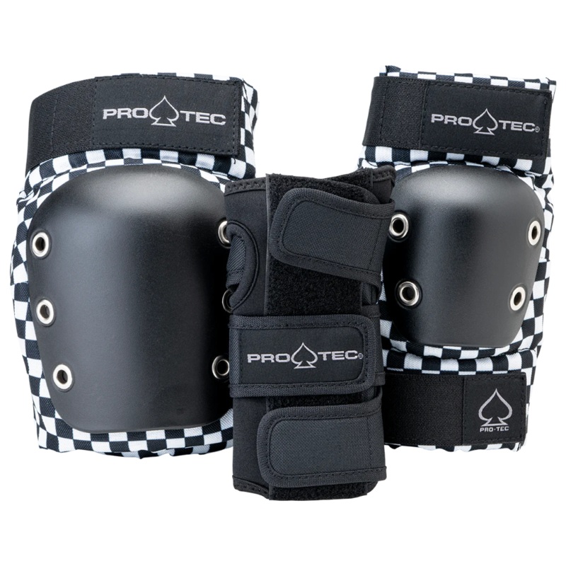 Pro-Tec Street Jr 3-Pack Padset Checker YS