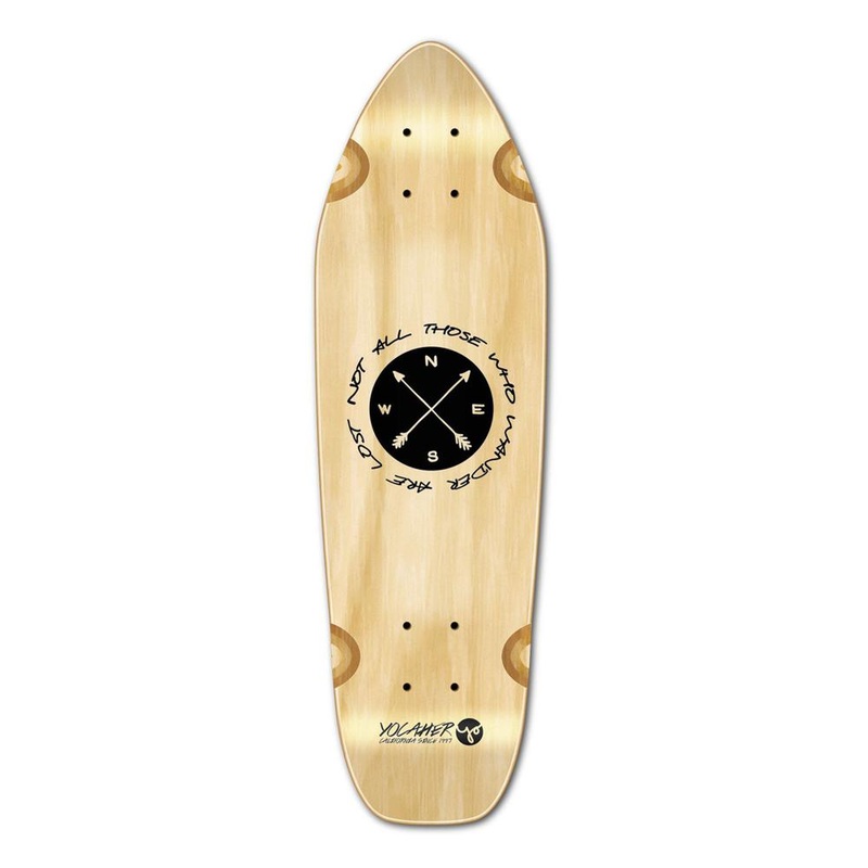 Punked Mini Cruiser Deck – Wander Natural Deck