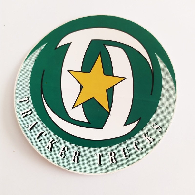 Tracker Trucks Old School Skateboard Sticker