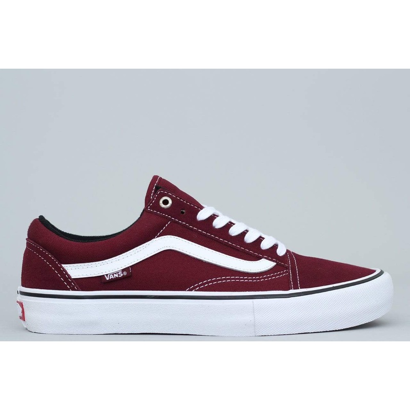 Vans Old Skool Pro Shoes Port / White US7.5 /UK6.5