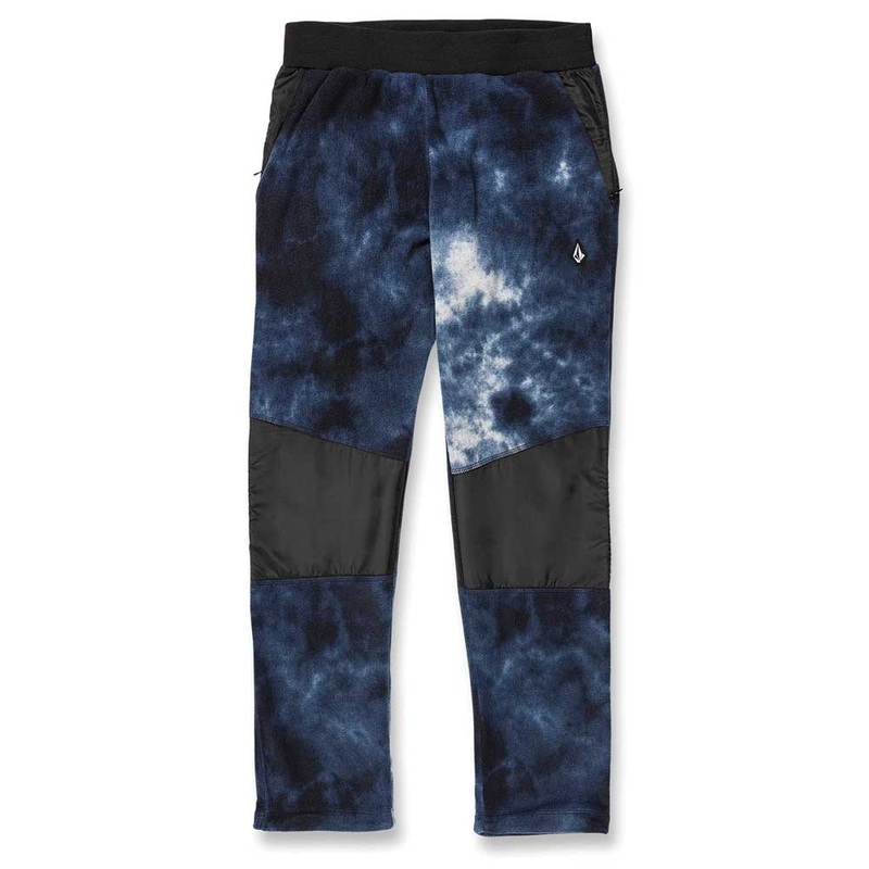 Volcom Women’s Polar Fleece Pants – Storm Tie-Dye Small Storm Tie-Dye