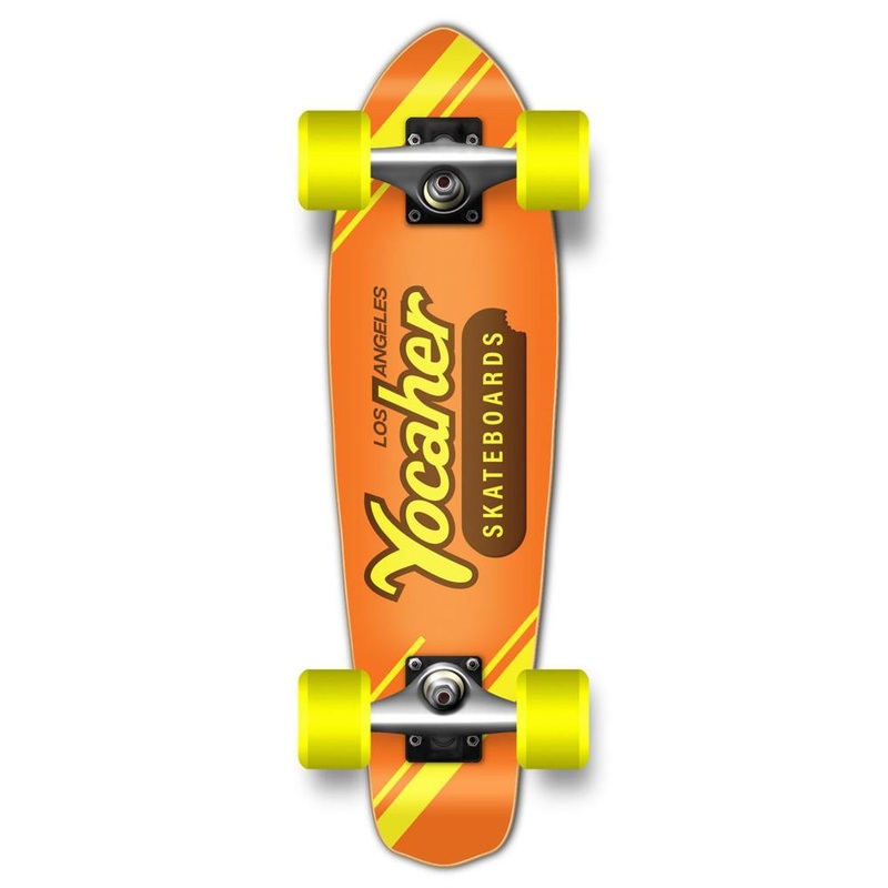 Yocaher 25″ PB & C Micro Cruiser Skateboard Longboard  – CANDY Series Complete