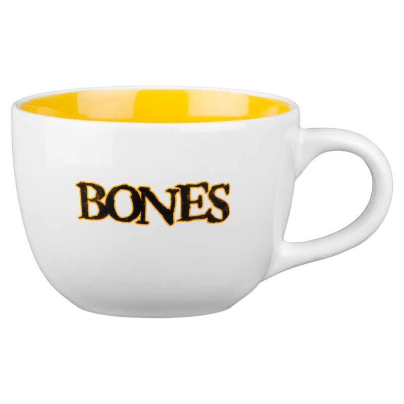 Bones Wheels Pushing Up Daisies 22oz Mug White/ Gold 22oz.