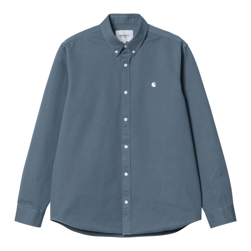 Carhartt WIP L/S Madison Shirt Positano/Wax M