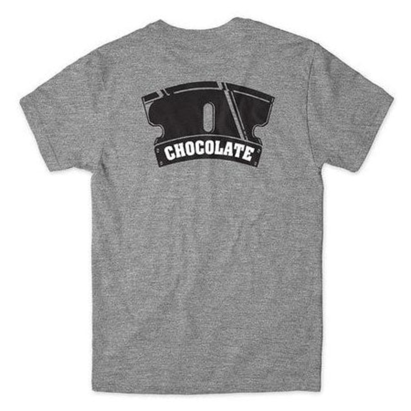 Chocolate Blade T Shirt Grey Large
