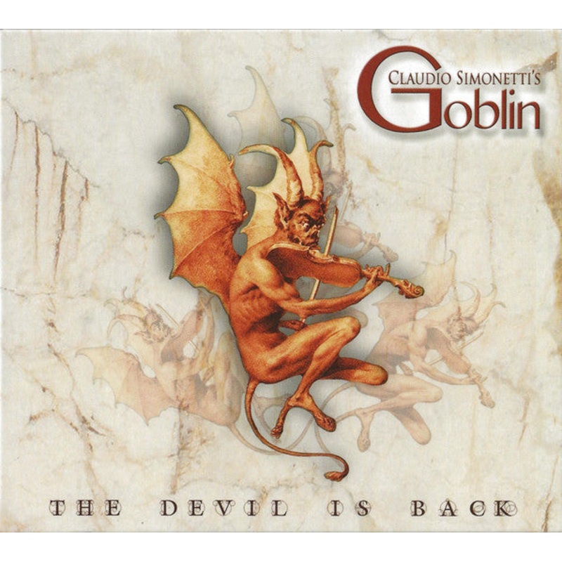Claudio Simonetti’s Goblin  The Devil Is Back White Color Vinyl LP Record