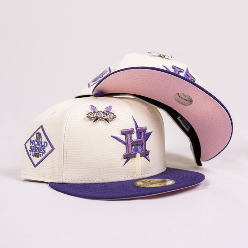 Creator Pack Iridescent Purple Houston Astros New Era Hat 5950 Fitted 7