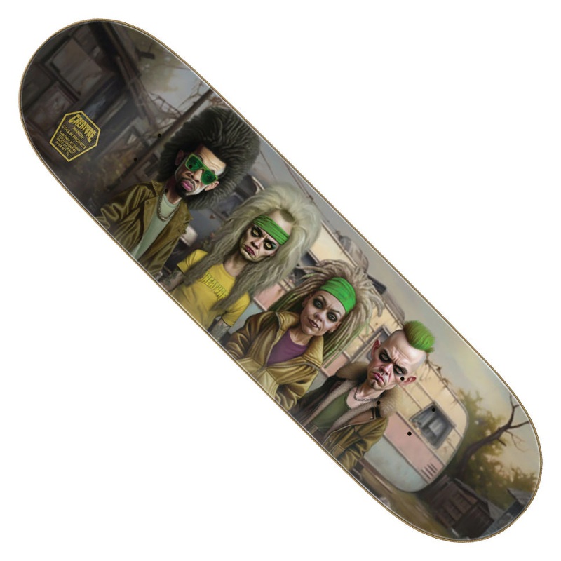 Creature Skateboards Collin Provost Manor VX Deck Multicolor 8.53 x 32.19 WB:14.375