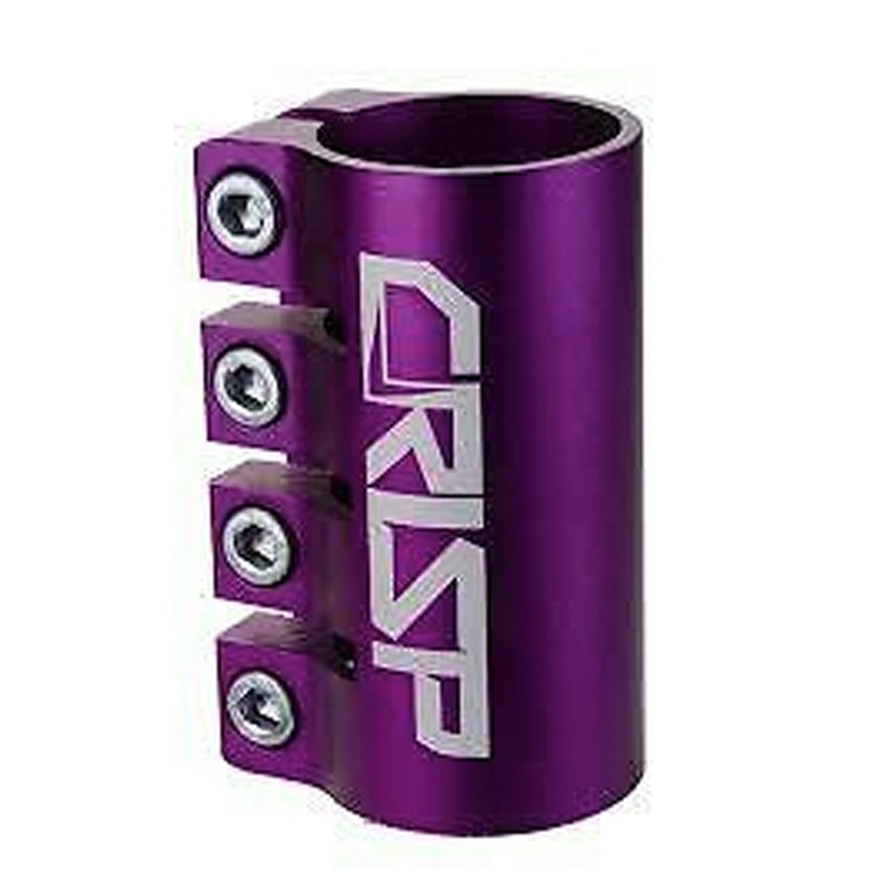 Crisp Oversized Quad Clamp Anodized Purple