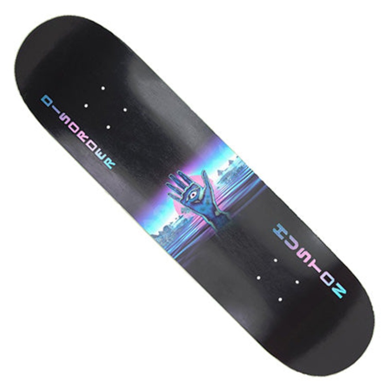 Disorder Skateboards Nyjah Huston All Seeing Eye Deck Black 8.125 x 31.75 WB.14.25