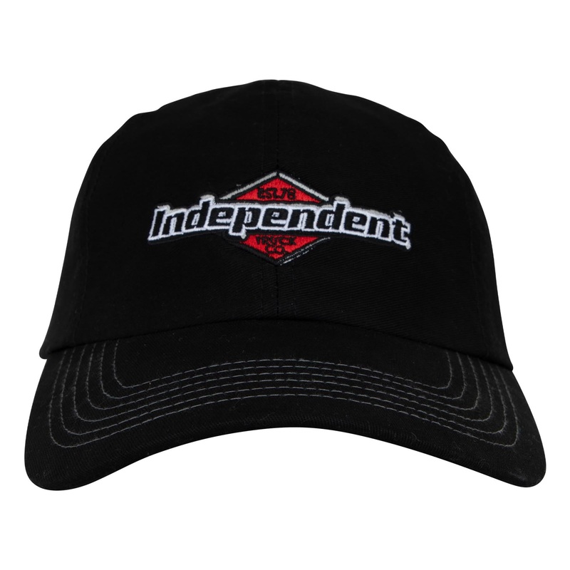 Independent Mojochrome Dad Snapback Hat Black