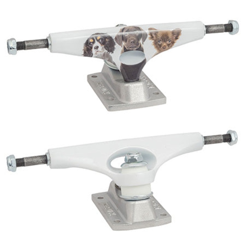 Krux Puppies Standard Trucks White 8.00