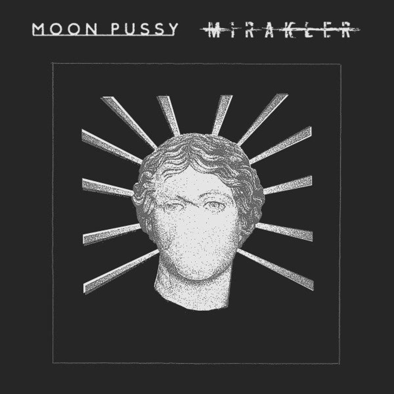 Moon Pussy / Mirakler Split Blue Color Vinyl 7″ Record